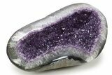 Sparkly Deep-Purple Amethyst Geode - Uruguay #342718-1